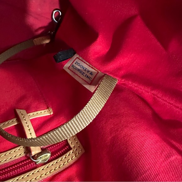 Dooney & Bourke Fairview Drawstring White and Blue Bag - Picture 12 of 13